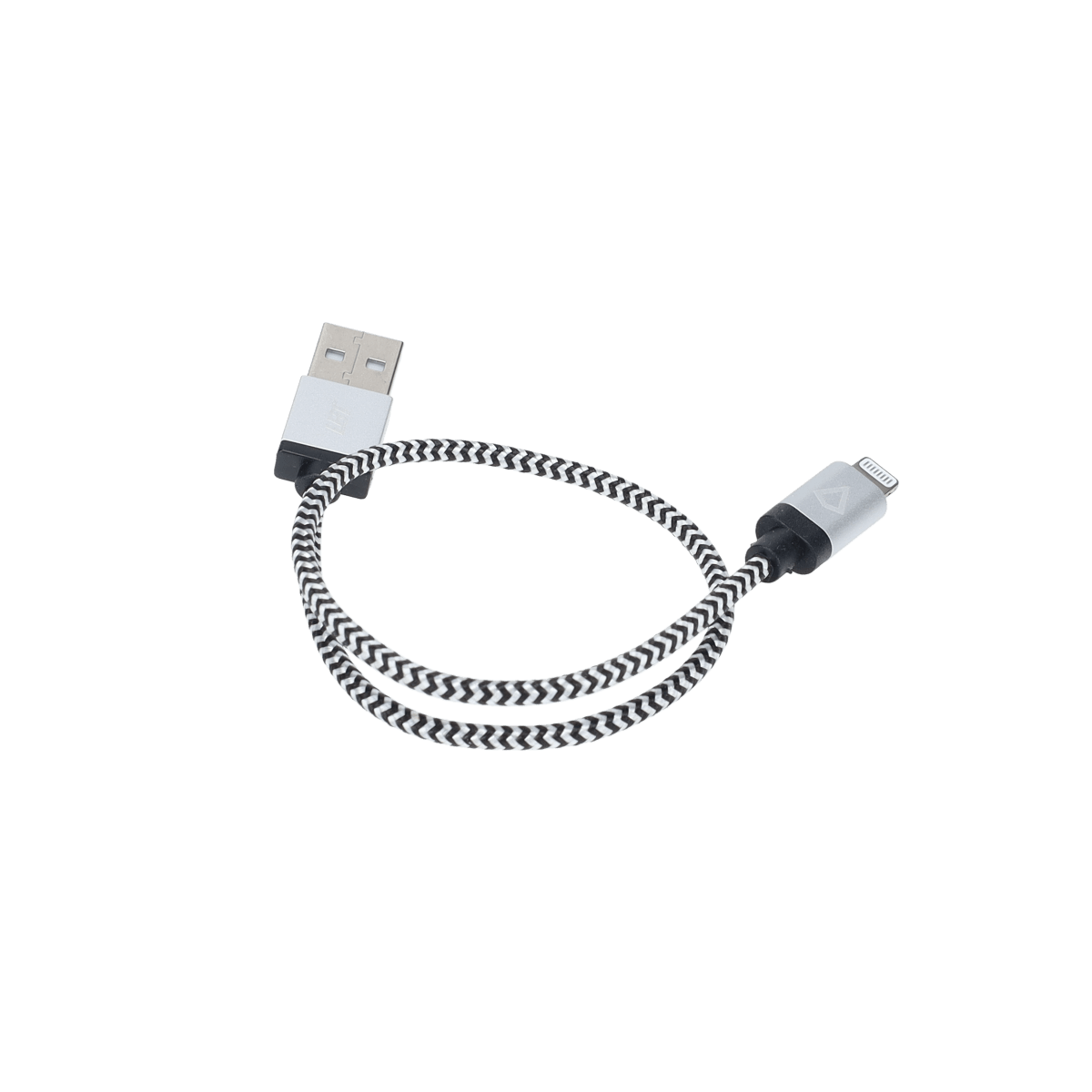 Câble tressé de 30 cm (câble USB-A vers Lightning)
