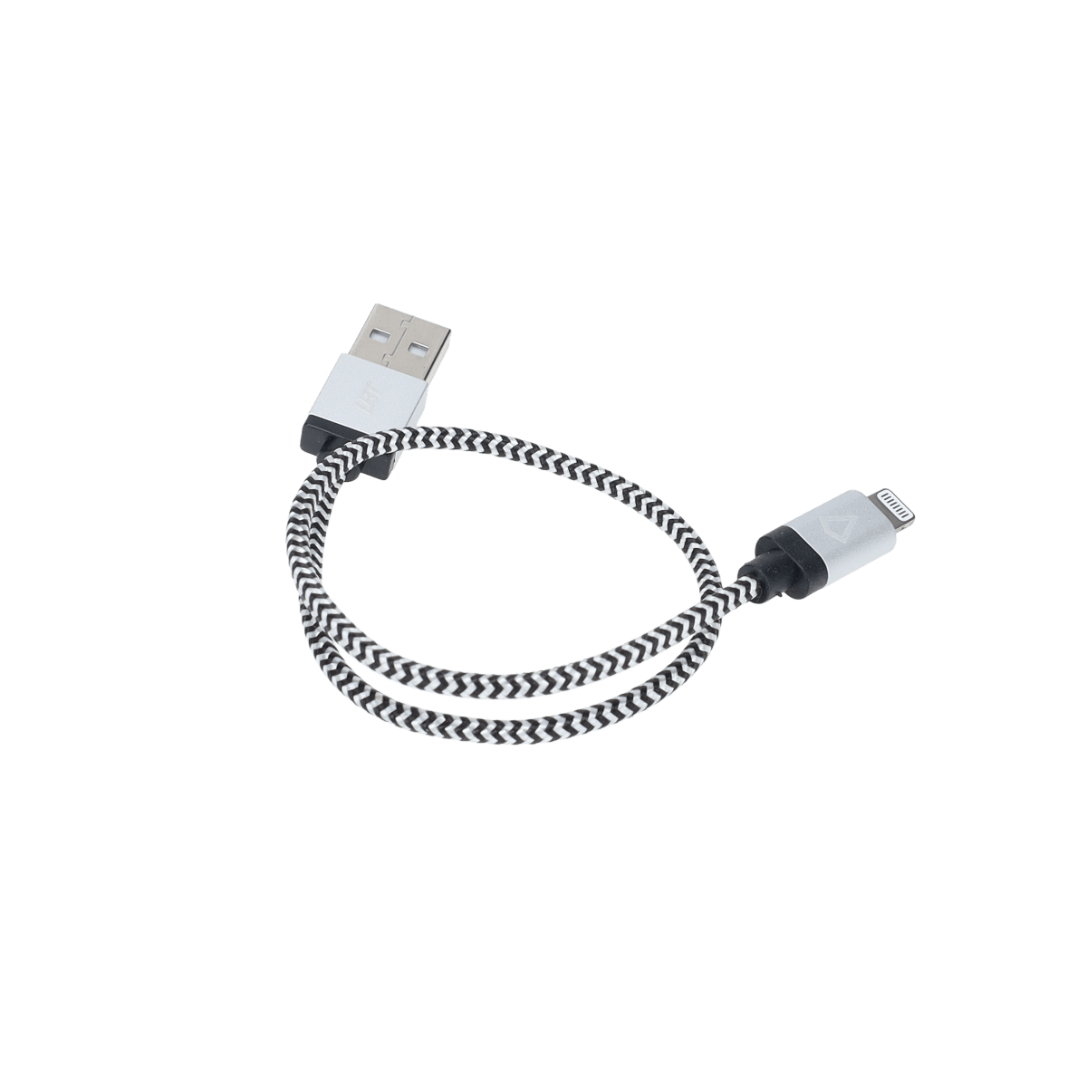 Câble tressé de 30 cm (câble USB-A vers Lightning)