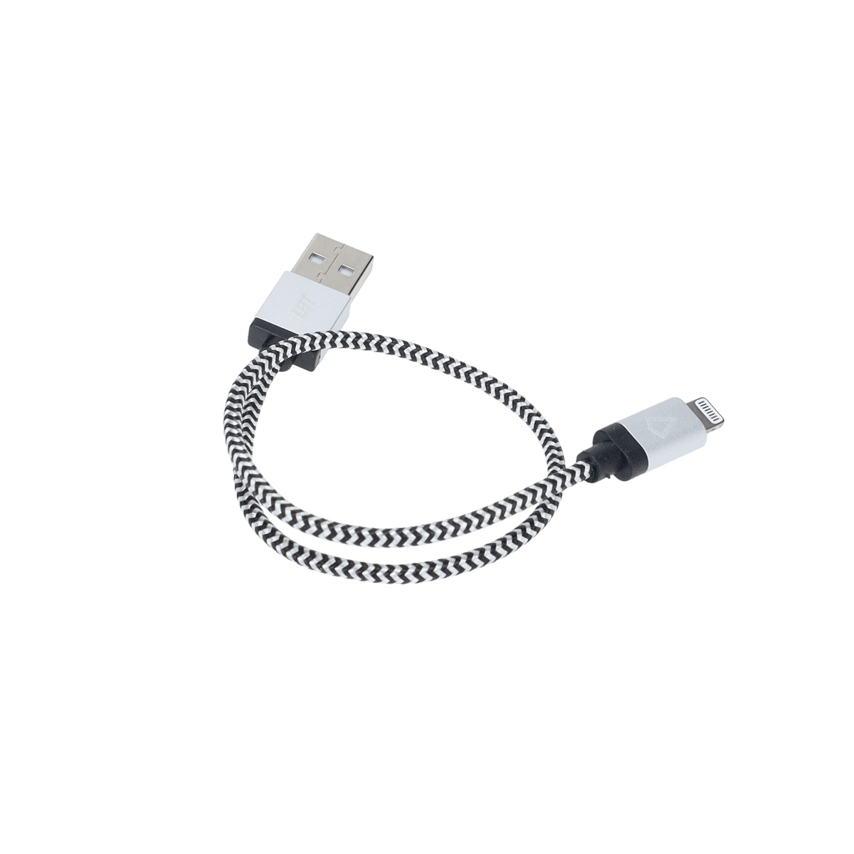 Câble tressé de 30 cm (câble USB-A vers Lightning)