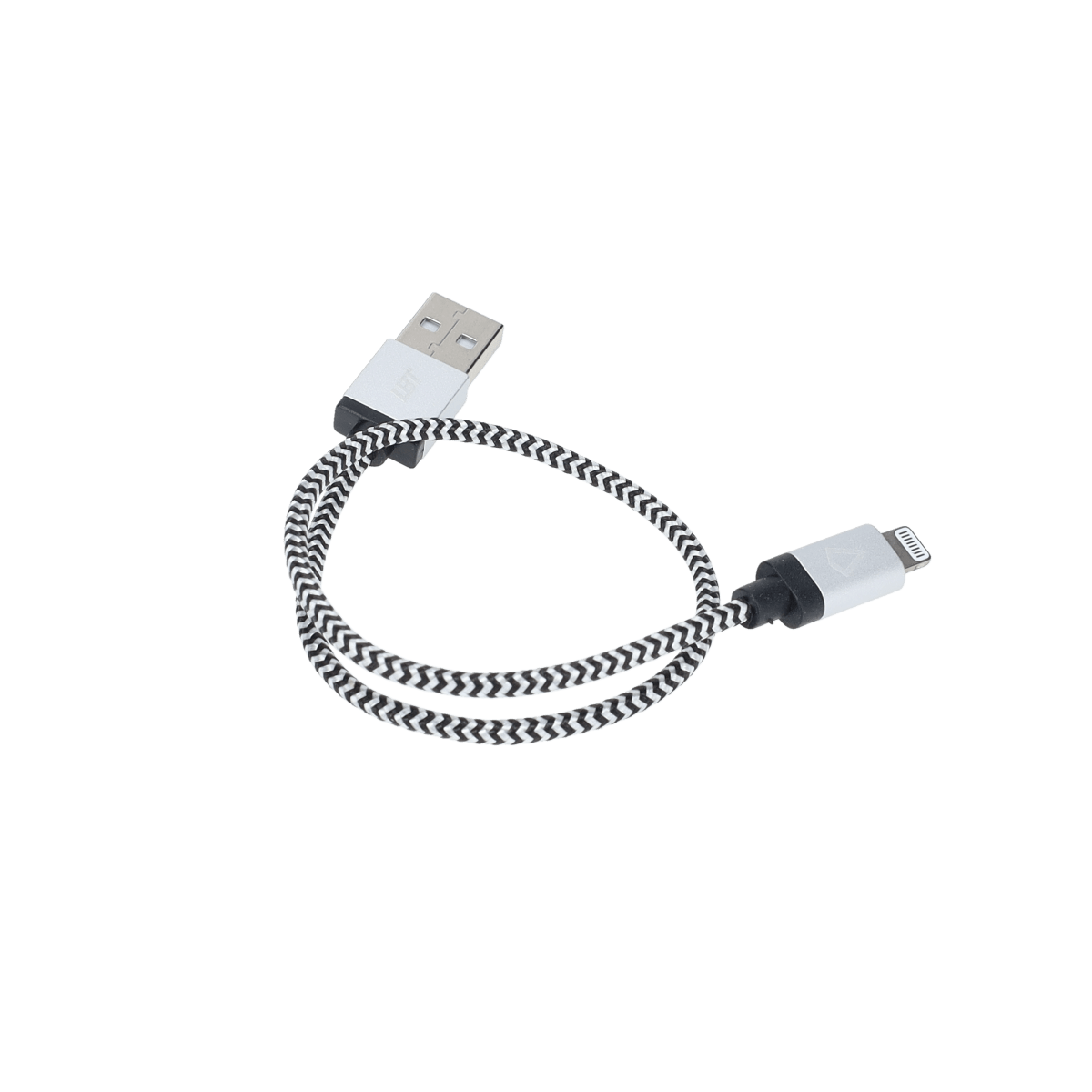 Câble tressé de 30 cm (câble USB-A vers Lightning)