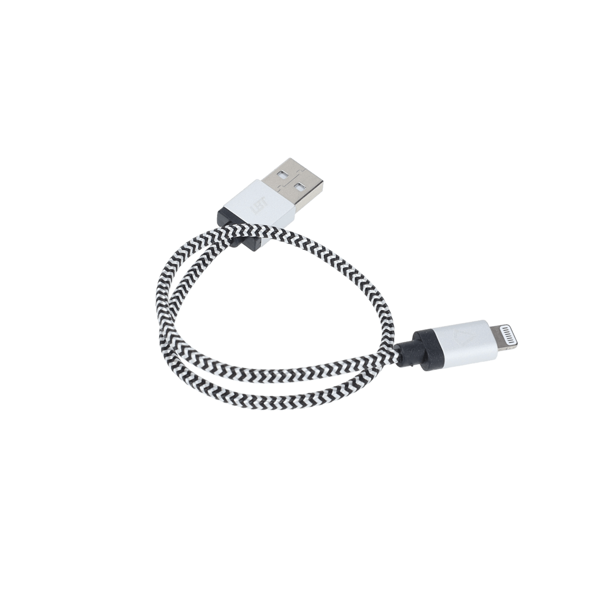 Câble tressé de 30 cm (câble USB-A vers Lightning)