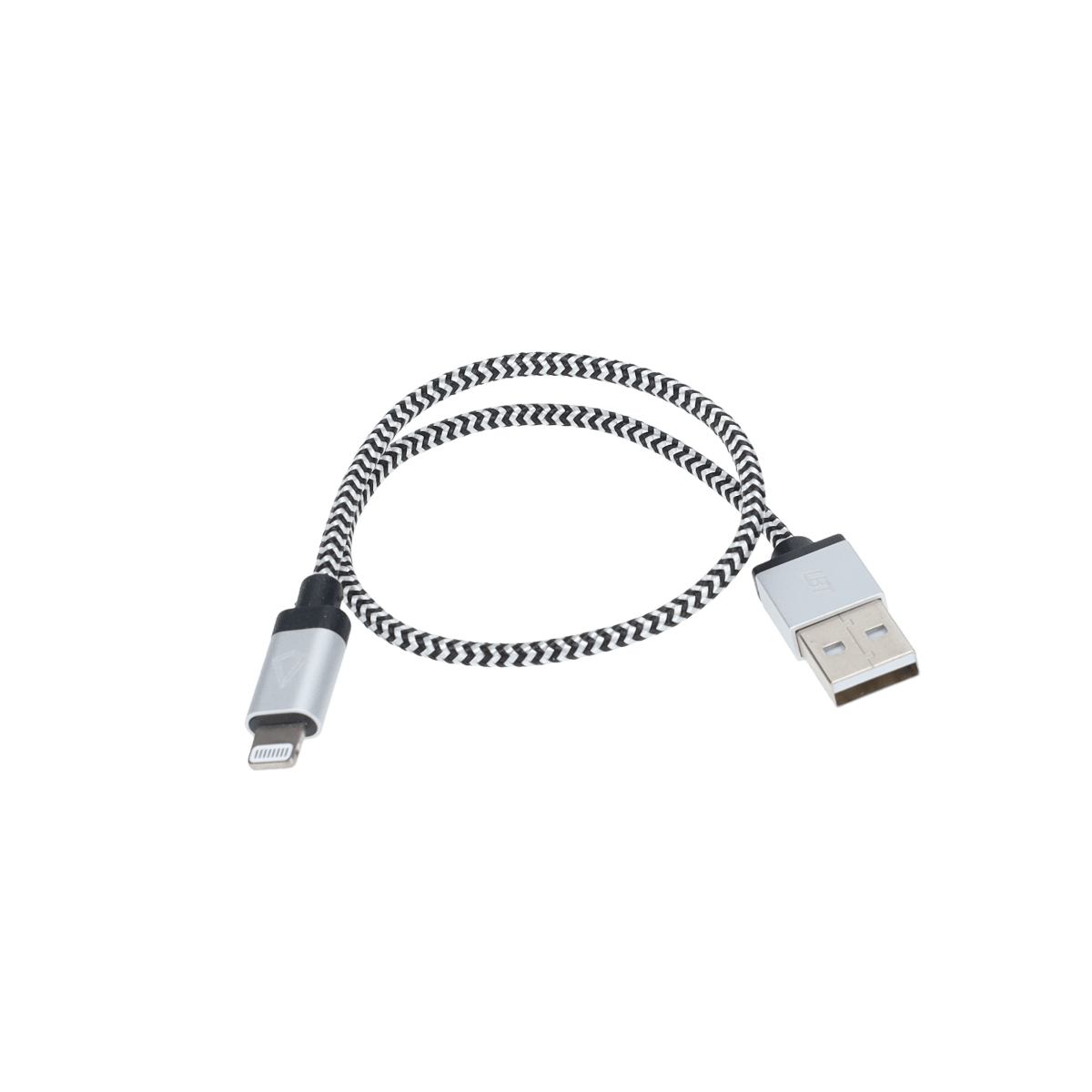 Câble tressé de 30 cm (câble USB-A vers Lightning)