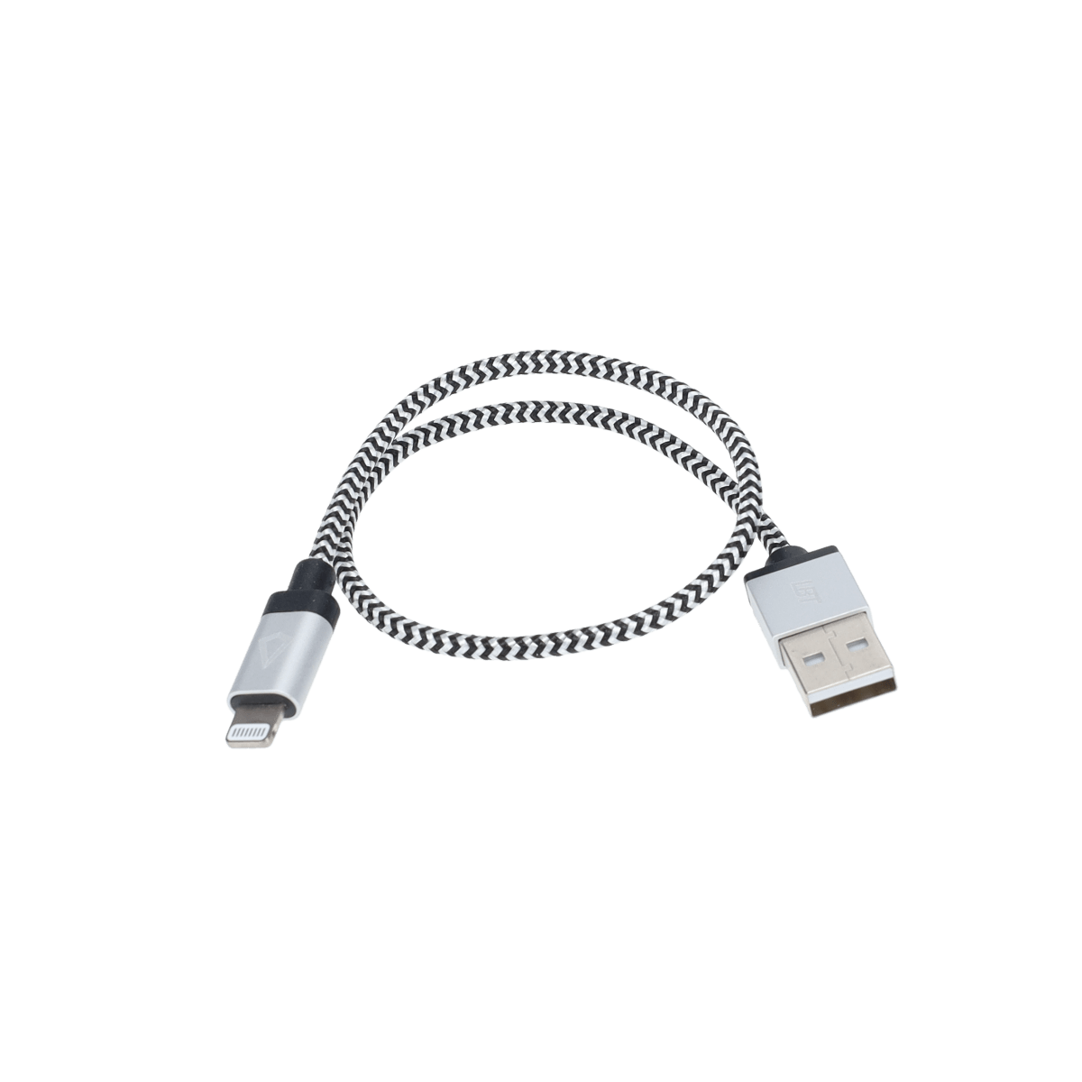 Câble tressé de 30 cm (câble USB-A vers Lightning)